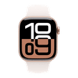 Apple Watch Series 10 GPS with Sport Band - S/M (42mm Retina LTPO3 OLED Display, Rose Gold Aluminium Case)_2