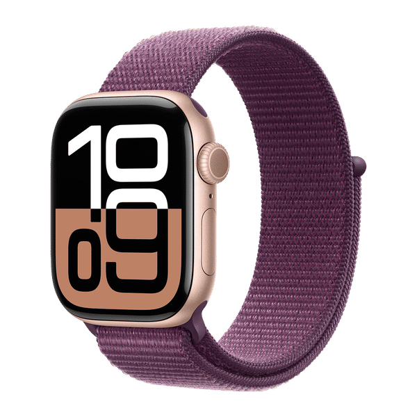 Apple Watch Series 10 GPS with Sport Loop (42mm Retina LTPO3 OLED Display, Rose Gold Aluminium Case)_1