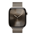 Apple Watch Series 10 GPS+Cellular with Milanese Loop - M/L (46mm Retina LTPO3 OLED Display, Natural Titanium Case)_2