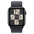 Apple Watch SE GPS+Cellular with Ink Sport Loop (44mm Retina LTPO OLED Display, Midnight Aluminium Case)_2