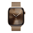 Apple Watch Series 10 GPS+Cellular with Milanese Loop (42mm Retina LTPO3 OLED Display, Gold Titanium Case)_2