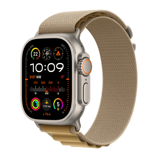 Apple Watch Ultra 2 GPS+Cellular with Alpine Loop - L (49mm Retina LTPO2 OLED Display, Natural Titanium Case)_1