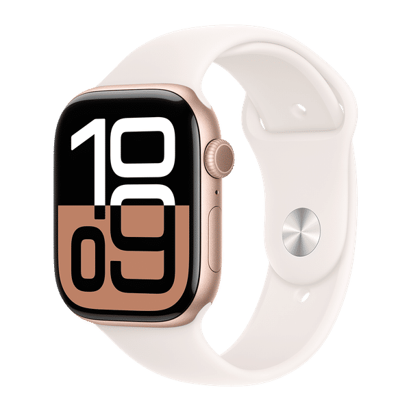 Apple Watch Series 10 GPS+Cellular with Sport Band - S/M (46mm Retina LTPO3 OLED Display, Rose Gold Aluminium Case)_1