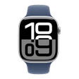 Apple Watch Series 10 GPS+Cellular with Sport Band - S/M (46mm Retina LTPO3 OLED Display, Silver Aluminium Case)_2