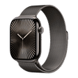 Apple Watch Series 10 GPS+Cellular with Milanese Loop - S/M (46mm Retina LTPO3 OLED Display, Slate Titanium Case)_1