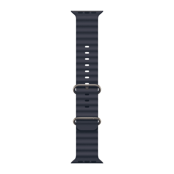 Apple Ocean Titanium & Fluoroelastomer Band for Apple (44mm / 45mm / 46mm / 49mm) (Corrosion Resistant, Navy)_1