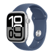 Apple Watch Series 10 GPS with Sport Band - M/L (42mm Retina LTPO3 OLED Display, Silver Aluminium Case)_1
