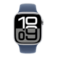 Apple Watch Series 10 GPS with Sport Band - M/L (42mm Retina LTPO3 OLED Display, Silver Aluminium Case)_2