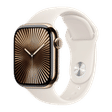 Apple Watch Series 10 GPS+Cellular with Sport Band - S/M (42mm Retina LTPO3 OLED Display, Gold Titanium Case)_1