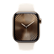 Apple Watch Series 10 GPS+Cellular with Sport Band - S/M (42mm Retina LTPO3 OLED Display, Gold Titanium Case)_2
