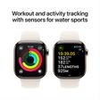 Apple Watch Series 10 GPS+Cellular with Sport Band - S/M (42mm Retina LTPO3 OLED Display, Gold Titanium Case)_4