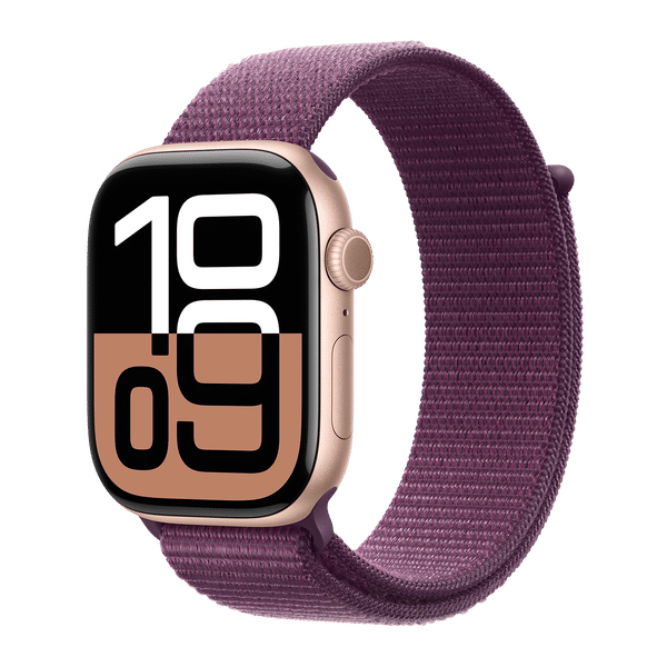 Apple Watch Series 10 GPS with Sport Loop (46mm Retina LTPO3 OLED Display, Rose Gold Aluminium Case)_1