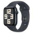 Apple Watch SE GPS with Midnight Sport Band - M/L (44mm Retina LTPO OLED Display, Midnight Aluminium Case)_1
