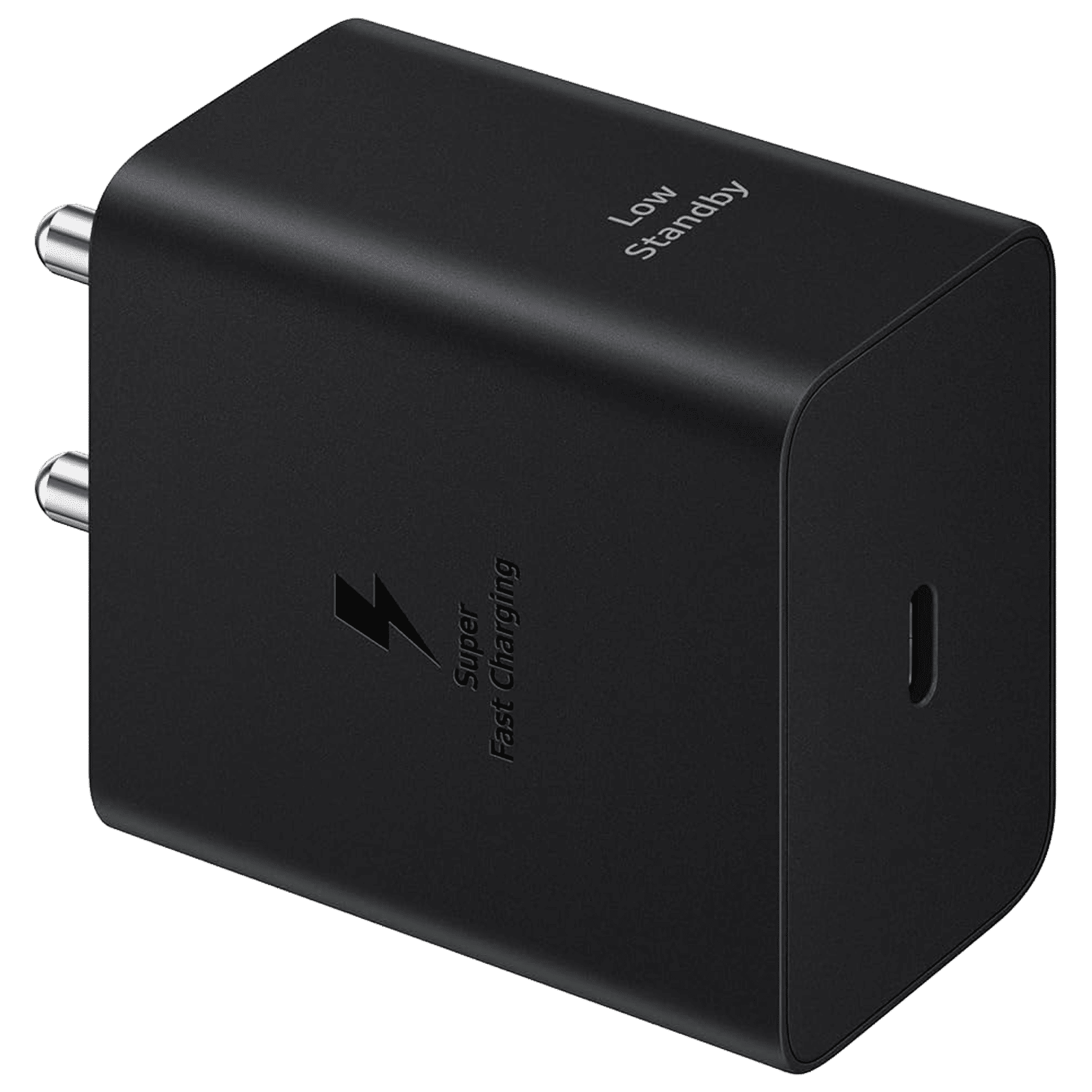 SAMSUNG EP-T4511XBEGIN Type C 1-Port Power Adaptor (Type C to Type C Cable, Charging Indicator, Black)