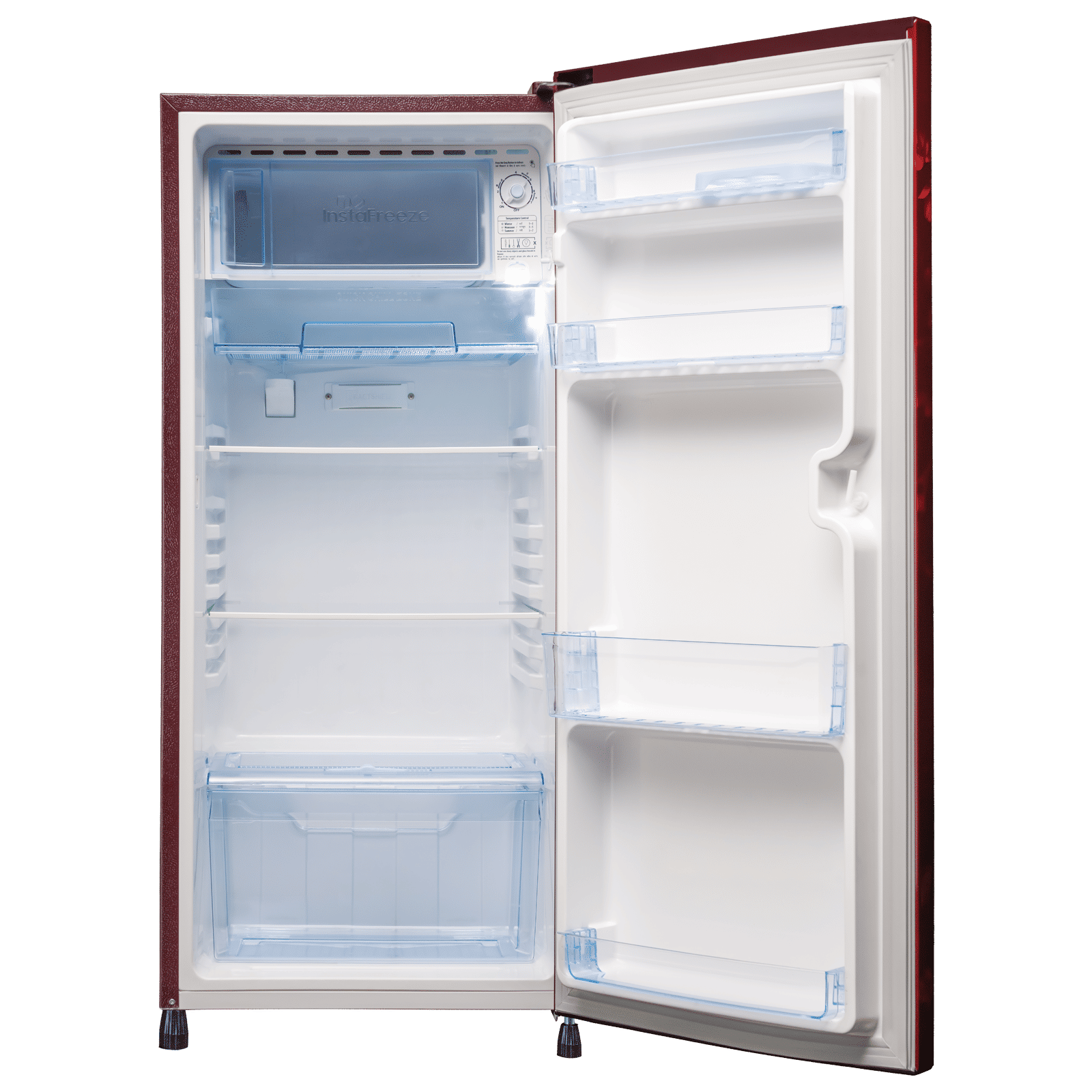 LLOYD 188 Litres 3 Star Direct Cool Single Door Refrigerator with Antibacterial Gasket (GLDC203SCWT2LC, Cherry Blossom Wine)_4