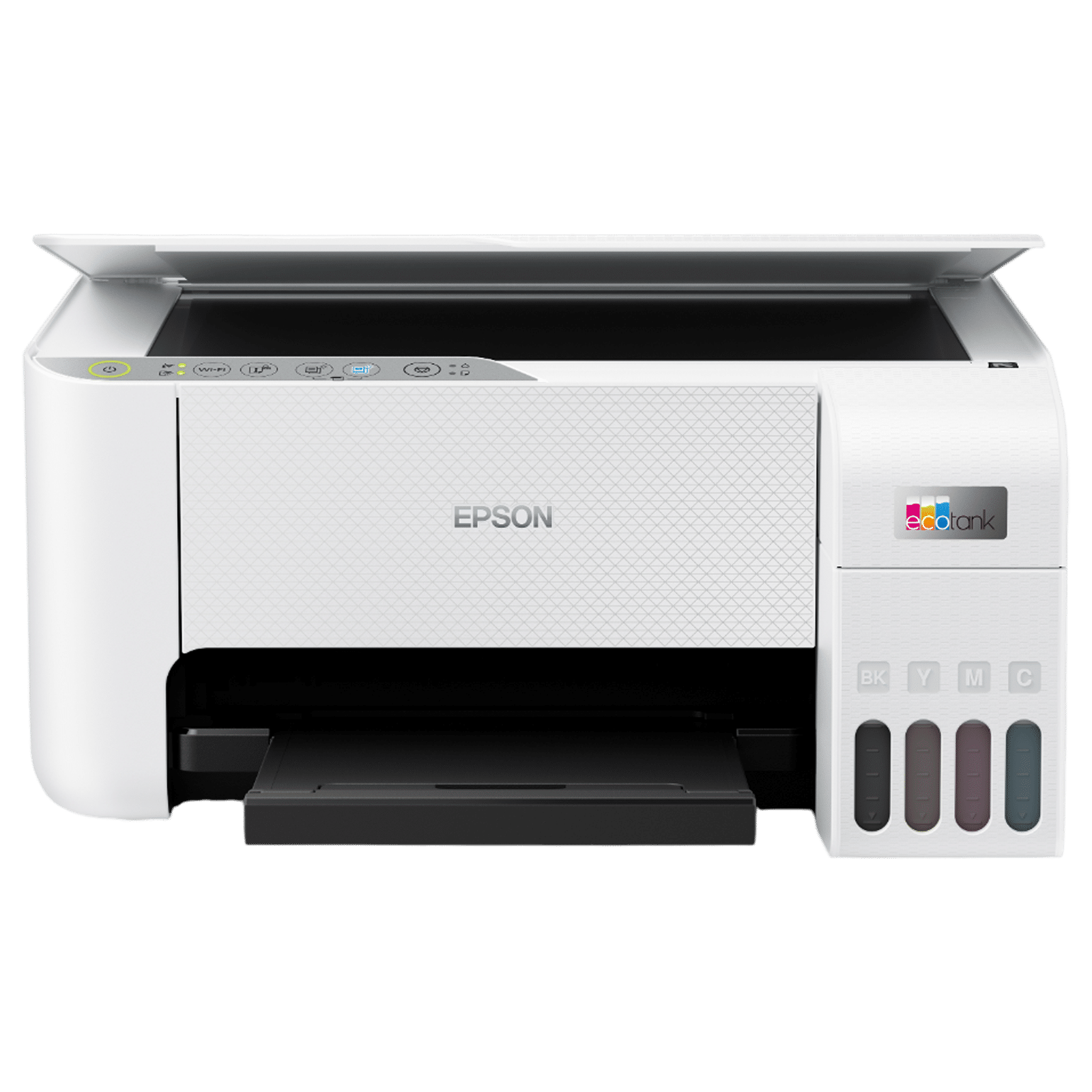 EPSON EcoTank Multi Function Wi-Fi Ink Tank Color Printer with Spill-free Refilling (Energy Star Certified, White)