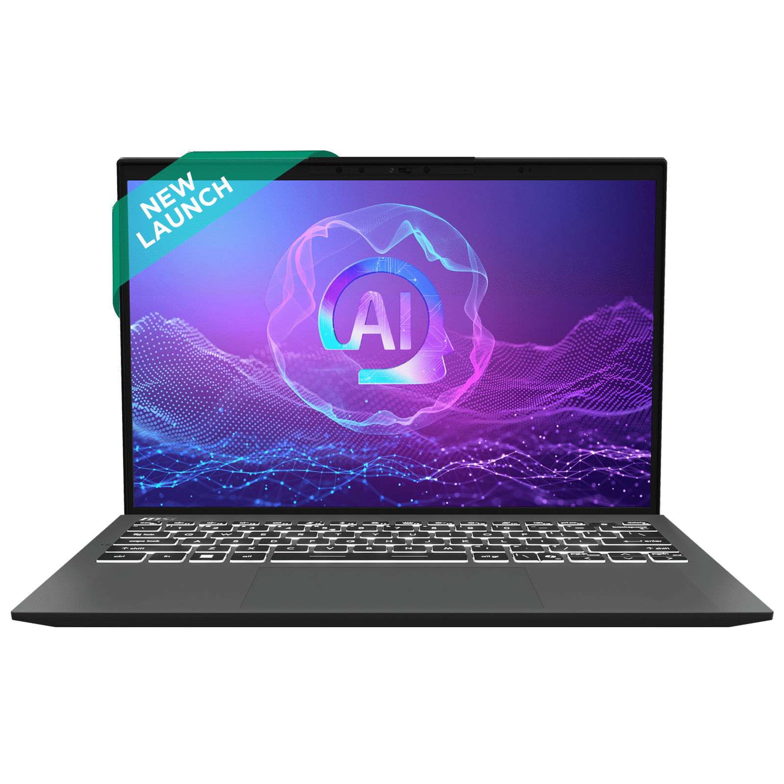 MSI Prestige 13 AIPlus Evo A2VMG Intel Core Ultra 7 Thin & Light Laptop (32GB, 1TB SSD, Windows 11 Home, 13.3 inch OLED Display, MS Office 2021, Stellar Gray, 0.9 KG)