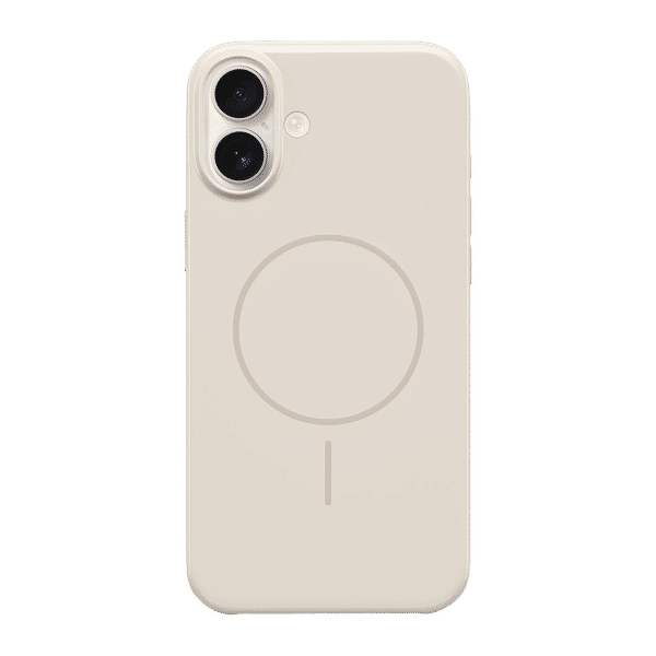 Apple Beats Hard & Soft TPU & Polycarbonate Back Cover for Apple iPhone 16 Plus  (MagSafe Compatible, Summit Stone)_1