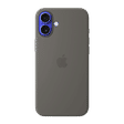 Apple Soft Silicone Back Cover Apple iPhone 16 Plus (MagSafe Charging Support, Stone Gray)_1