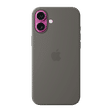 Apple Soft Silicone Back Cover Apple iPhone 16 Plus (MagSafe Charging Support, Stone Gray)_3