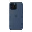 Apple Soft Silicone Back Cover Apple iPhone 16 Pro Max (MagSafe Charging Support, Denim)_4