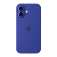 Apple Soft Silicone Back Cover Apple iPhone 16 (MagSafe Charging Support, Ultramarine)_1