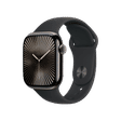 Apple Fluoroelastomer Sport Band for Apple (38mm / 40mm / 41mm / 42mm, S / M) (Durable & Strong, Black)_2