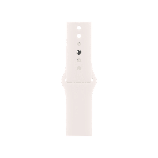 Apple Fluoroelastomer Sport Band for Apple (38mm / 40mm / 41mm / 42mm, M / L) (Durable & Strong, Light Blush)_1