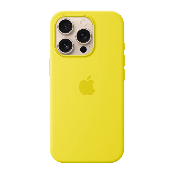 Apple Soft Silicone Back Cover Apple iPhone 16 Pro (MagSafe Charging Support, Star Fruit)_1