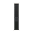Apple Trail Nylon, Titanium, Polyester & Spandex Loop for Apple (44mm / 45mm / 46mm / 49mm, S / M) (Natural Titanium Finish, Black)_1