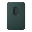 Apple FineWoven Wallet Apple iPhone 16, 16 Plus, 16 Pro, 16 Pro Max, 15, 15 Plus, 15 Pro, 15 Pro Max, 14, 14 Plus, 14 Pro, 14 Pro Max (Built-in Magnets, Dark Green)_2