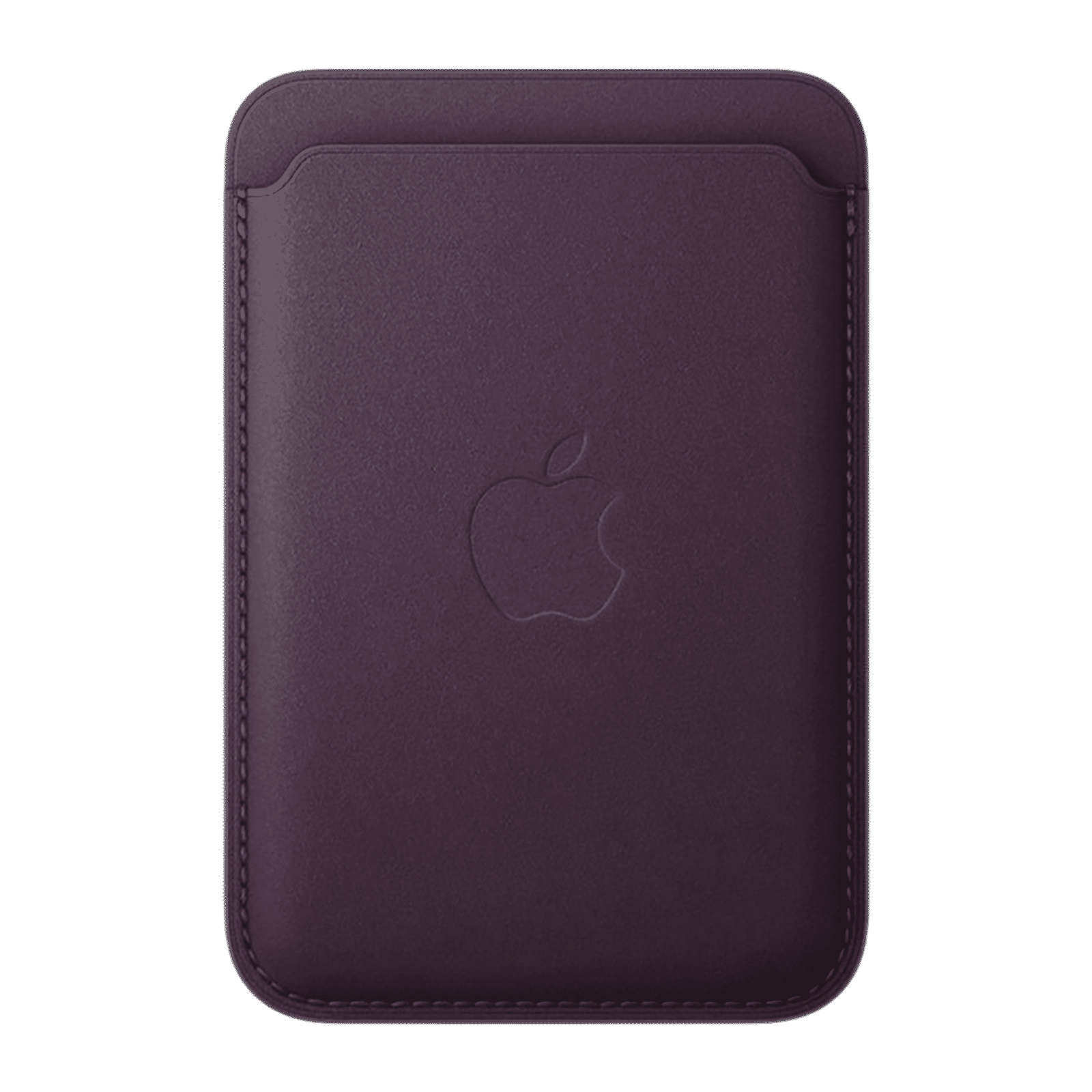 Apple FineWoven Wallet Apple iPhone 16, 16 Plus, 16 Pro, 16 Pro Max, 15, 15 Plus, 15 Pro, 15 Pro Max, 14, 14 Plus, 14 Pro, 14 Pro Max, 13 Mini, 13, 13 Pro, 13 Pro Max, 12 Mini, 12, 12 Pro, 12 Pro Max (Built-in Magnets, Blackberry)