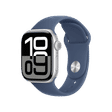 Apple Fluoroelastomer Sport Band for Apple (38mm / 40mm / 41mm / 42mm, S / M) (Durable & Strong, Denim)_2