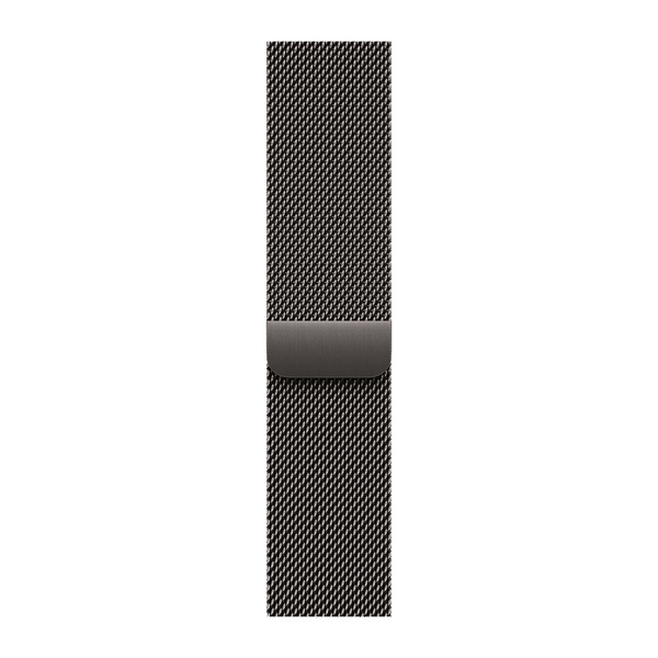 Apple Milanese Stainless Steel Magnetic Loop for Apple (44mm / 45mm / 46mm / 49mm, S / M) (Physical Vapour Deposition Layer, Slate)_1