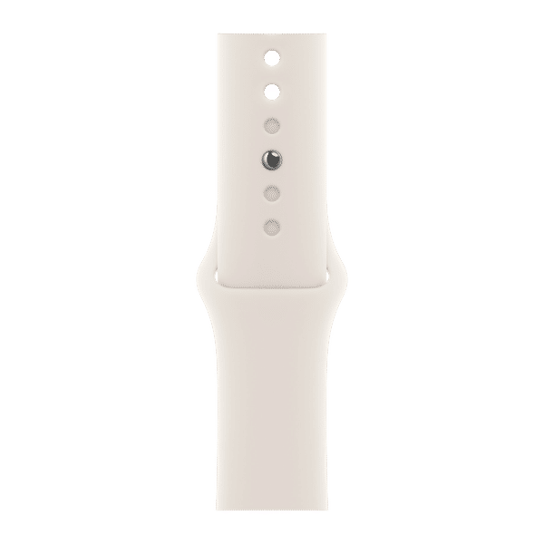 Apple Fluoroelastomer Sport Band for Apple (38mm / 40mm / 41mm, M / L) (Durable & Strong, Starlight)_1
