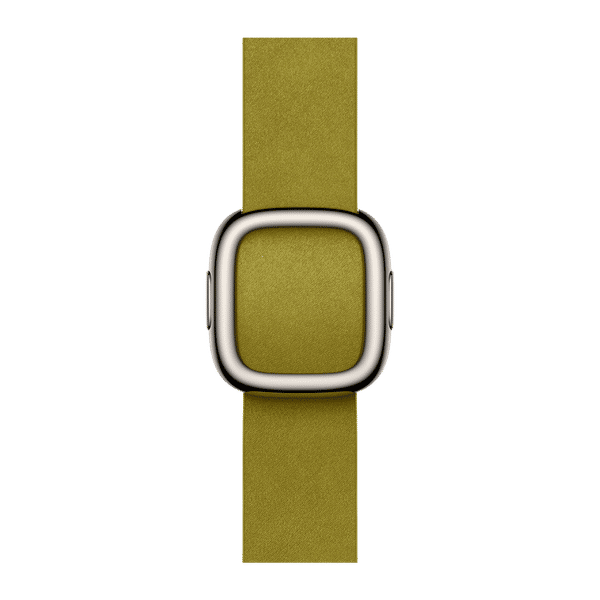 Apple Polyester Magnetic Modern Buckle for Apple (38mm / 40mm / 41mm / 42mm, S) (Strength & Stretch Resistance, Chartreuse)_1