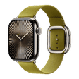 Apple Polyester Magnetic Modern Buckle for Apple (38mm / 40mm / 41mm / 42mm, S) (Strength & Stretch Resistance, Chartreuse)_2