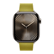 Apple Polyester Magnetic Modern Buckle for Apple (38mm / 40mm / 41mm / 42mm, S) (Strength & Stretch Resistance, Chartreuse)_3