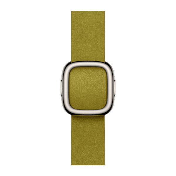 Apple Polyester Magnetic Modern Buckle for Apple (38mm / 40mm / 41mm / 42mm, M) (Strength & Stretch Resistance, Chartreuse)_1