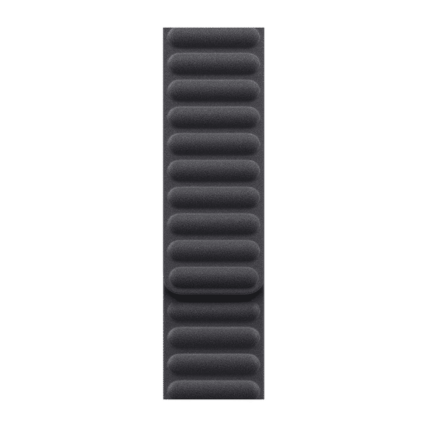 Apple Link Polyester & FineWoven Magnetic Strap for Apple (38mm / 40mm / 41mm / 42mm, S / M) (Security & Comfort, Black)_1