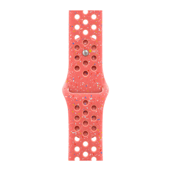 Apple Nike Aluminium & Fluoroelastomer Sport Band for Apple (38mm / 40mm / 41mm, S / M) (Durable & Strong, Magic Ember)_1