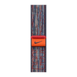 Apple Nike Woven Nylon Sport Loop for Apple (44mm / 45mm / 46mm / 49mm) (Hook-and-Loop Fastener, Blue & Red)_1
