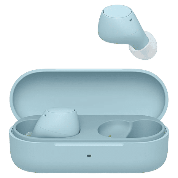 SONY WF-C510 TWS Earbuds (IPX4 Waterproof, Siri & Google Voice Assistant, Blue)_1