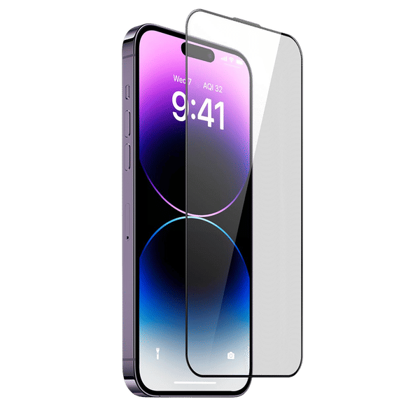 Muvtech Full Glass Tempered Glass for Apple iPhone 16 (5X Stronger Protection)_1