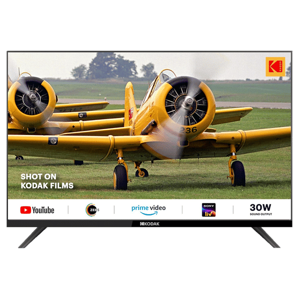 KODAK 32SE5001BL 80 cm (32 inch) HD Ready LED Smart Linux TV with DLED Panel (2023 model)_1