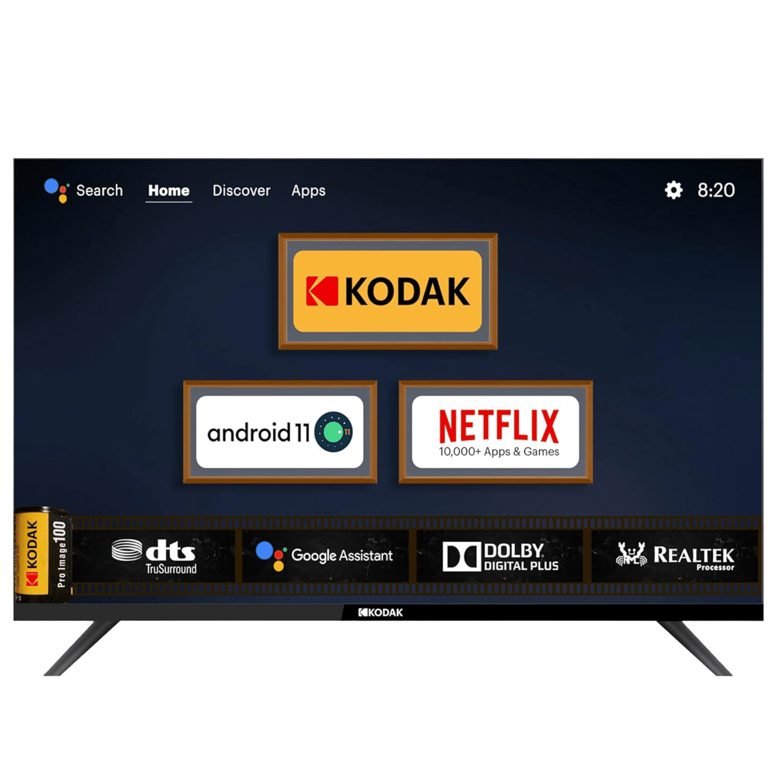 KODAK 9XPRO 108 cm (43 inch) Full HD LED Smart Android TV with Dolby Digital Plus (2023 model)