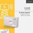 V-GUARD 15 Amps Voltage Stabilizer For Washing Machine, Dishwasher and Microwave Oven (160 - 270V Voltage Range, Thermal Overload Protection, VMSD 500, White)_3