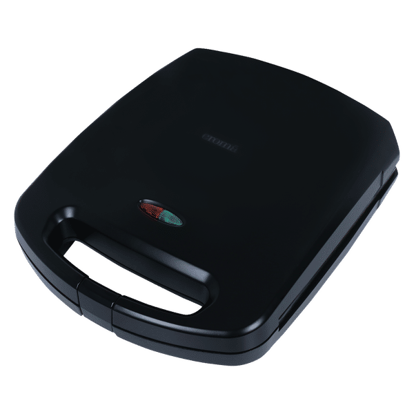 Croma 1500W 4 Slice Sandwich Maker with Auto Shut Off (Black)_1