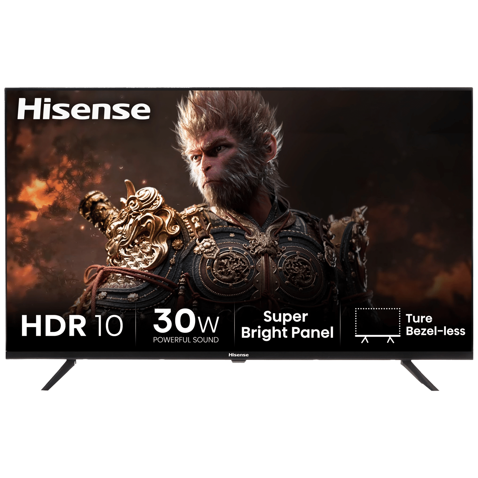 Hisense E43N 80 cm (32 inch) HD Ready LED Smart Google TV with Dolby Audio (2024 model)