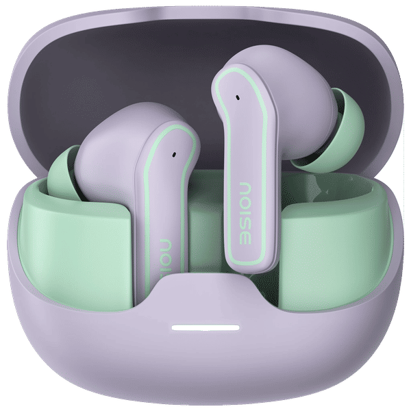 noise Pop Buds TWS Earbuds with Environmental Noise Cancellation (IPX5 Water Resistant, Hyper Sync, Lilac Pop)_1